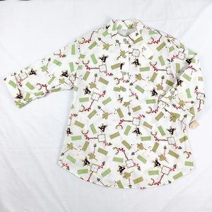 NWT vintage Sputnik pattern tunic top